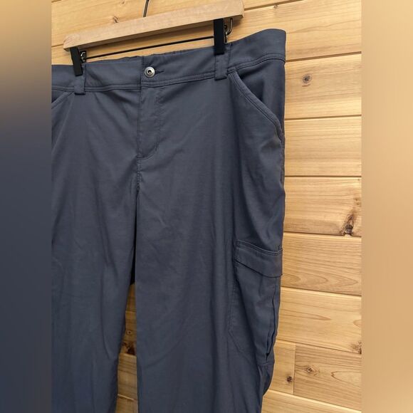 Duluth Trading Co Size 18 Dry On The Fly Bootcut Pants Hiking Outdoors Utility - Picture 3 of 13